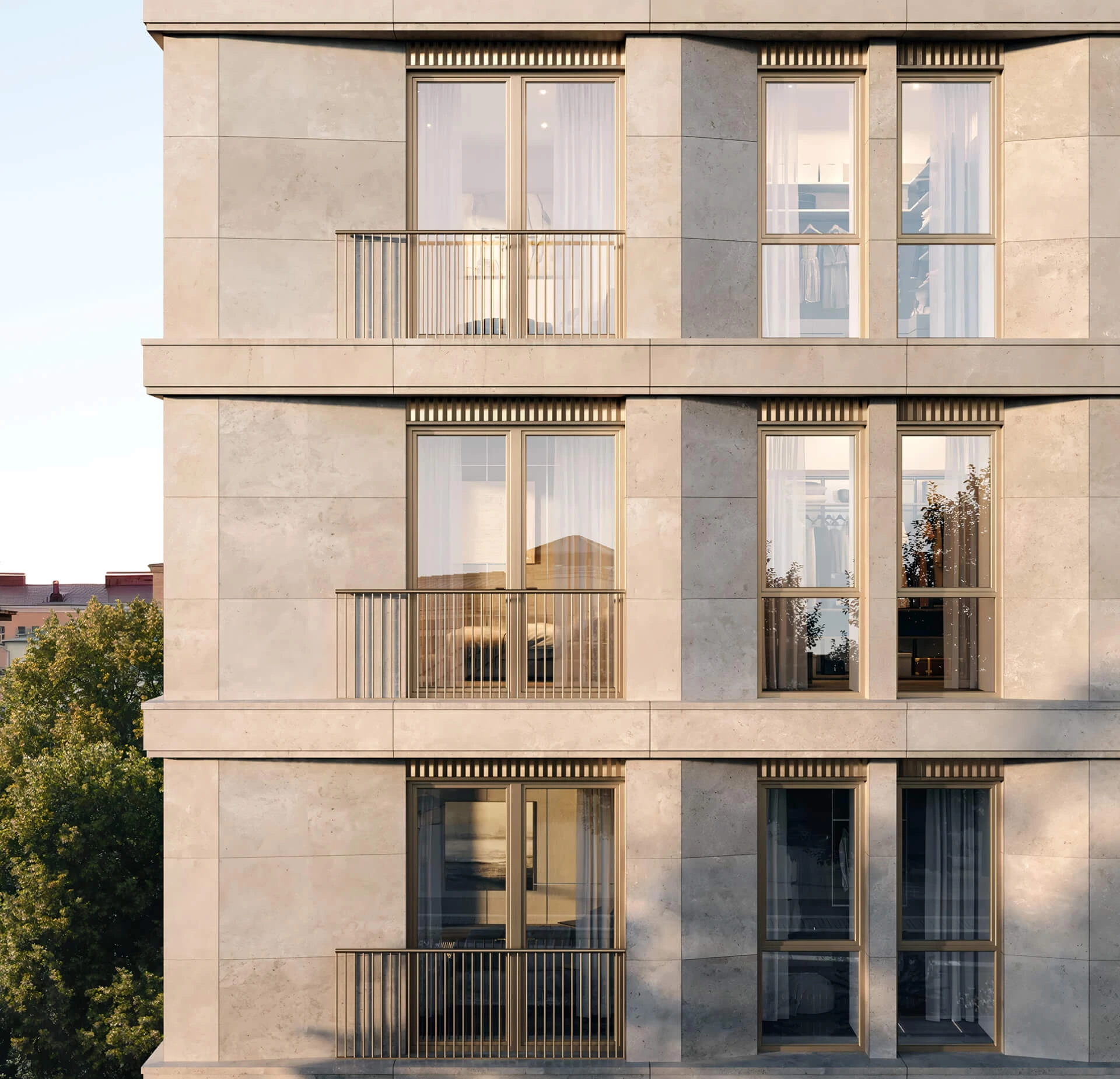 Архитектура дома на официальном сайте застройщика